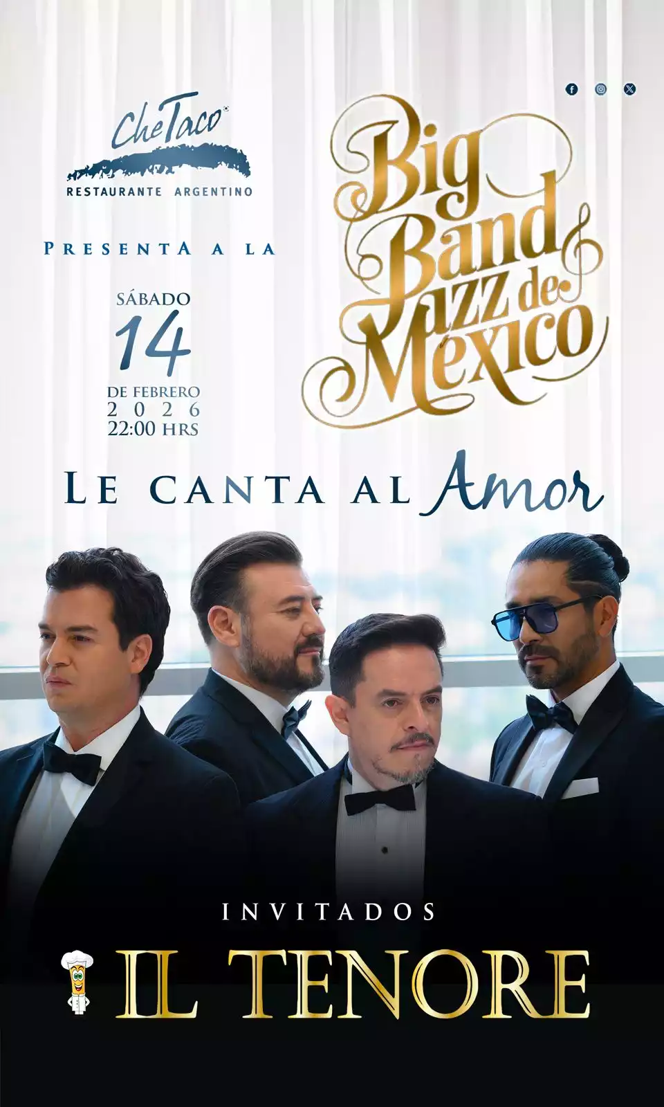 Big Band Jazz de México e Il Tenore